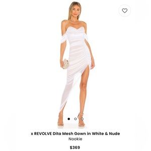 Nookie White Dress - bridal